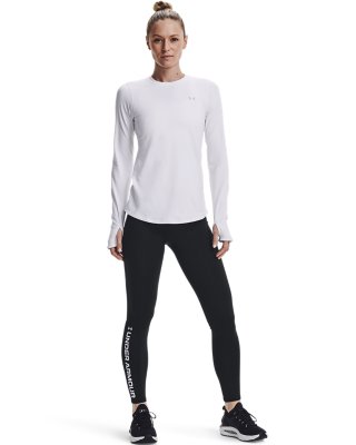 Small 1212171 Under Armour Women UA Coldgear Fitted Crew Long Sleeve Baselayer 